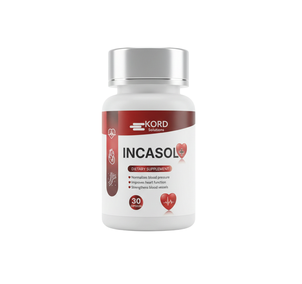 Incasol+ - Natural dietary supplement for hypertension management